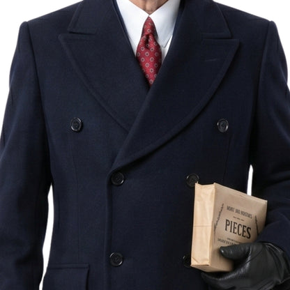 Kenneth Branagh A Haunting in Venice Blue Coat
