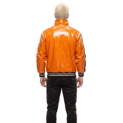 Zack Sabre Jr AEW UK Flag Orange Bomber Jacket