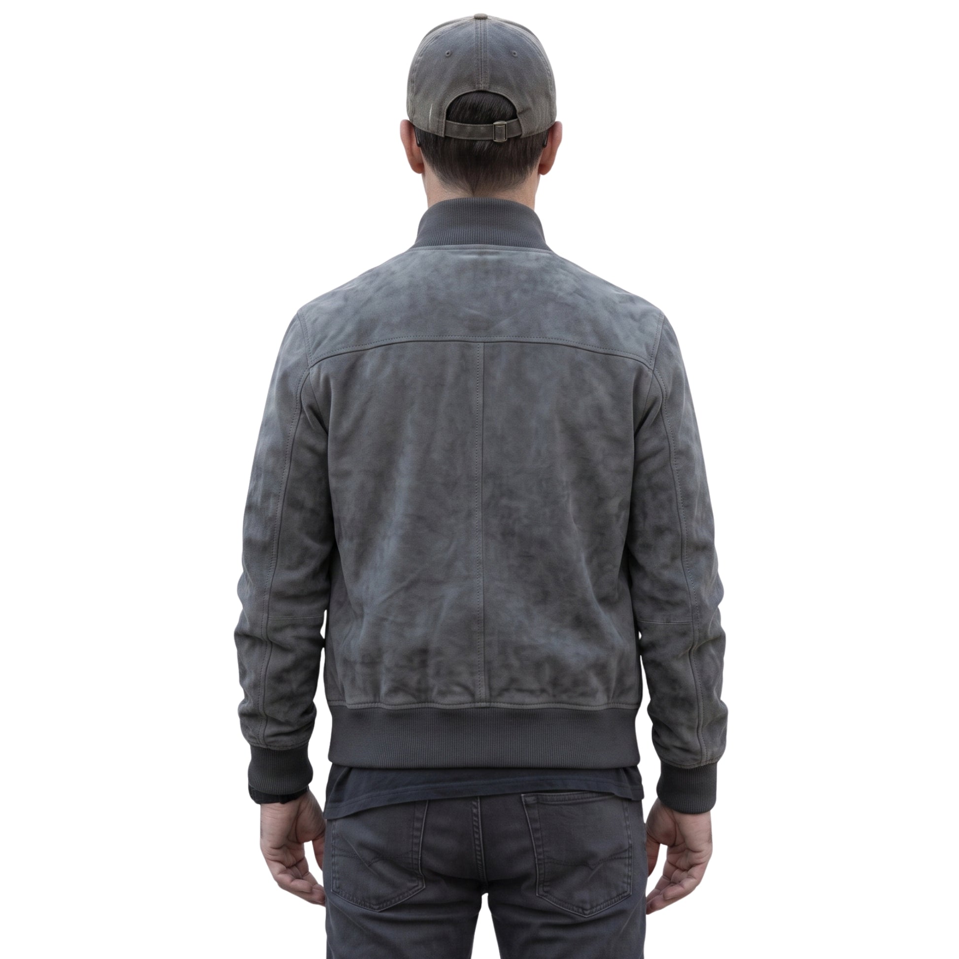 Succession S04 Kendall Roy Grey Suede Leather Jacket Shop Today 