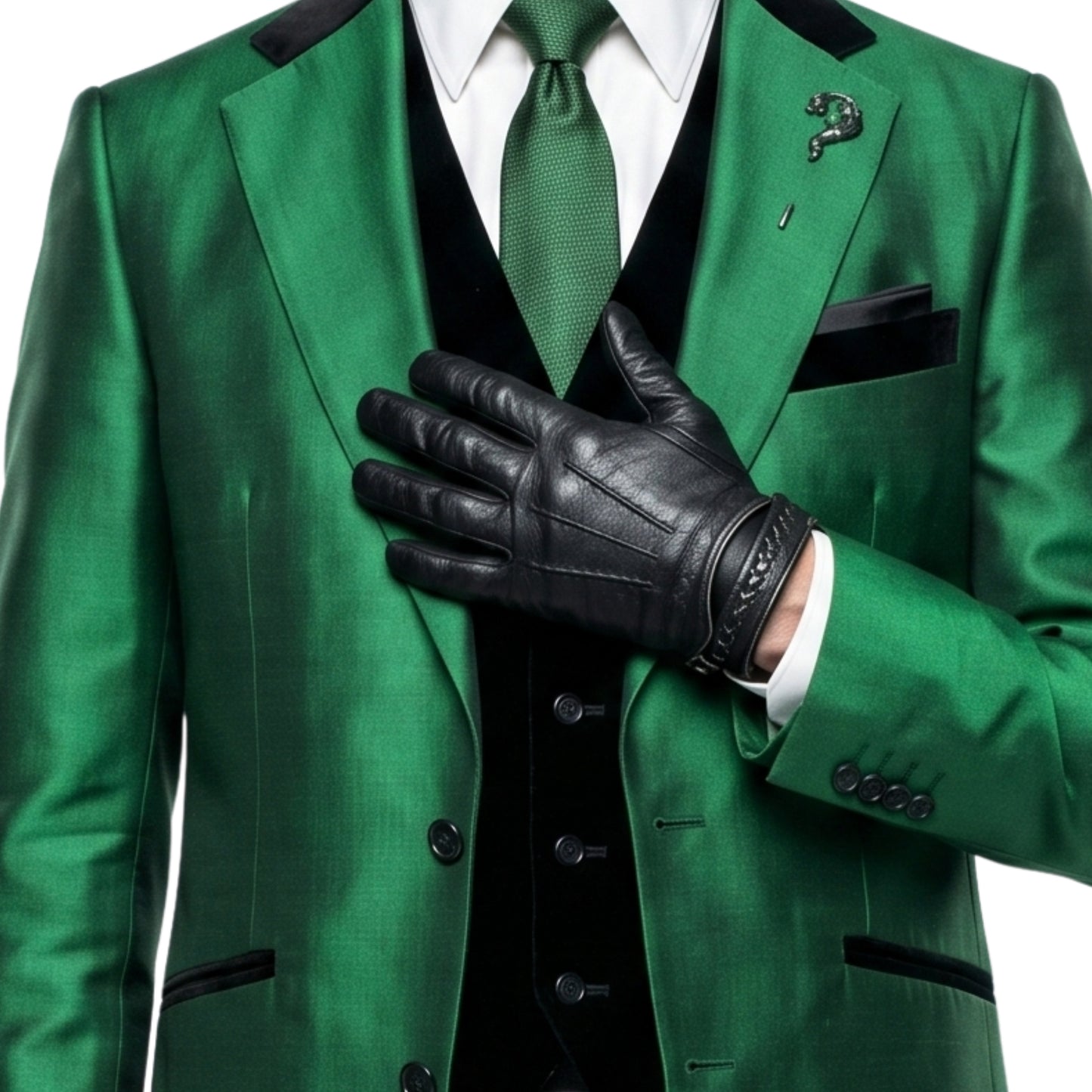 Cory Michael Smith Gotham Green Blazer Suit