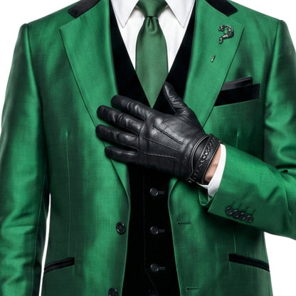 Cory Michael Smith Gotham Green Blazer Suit