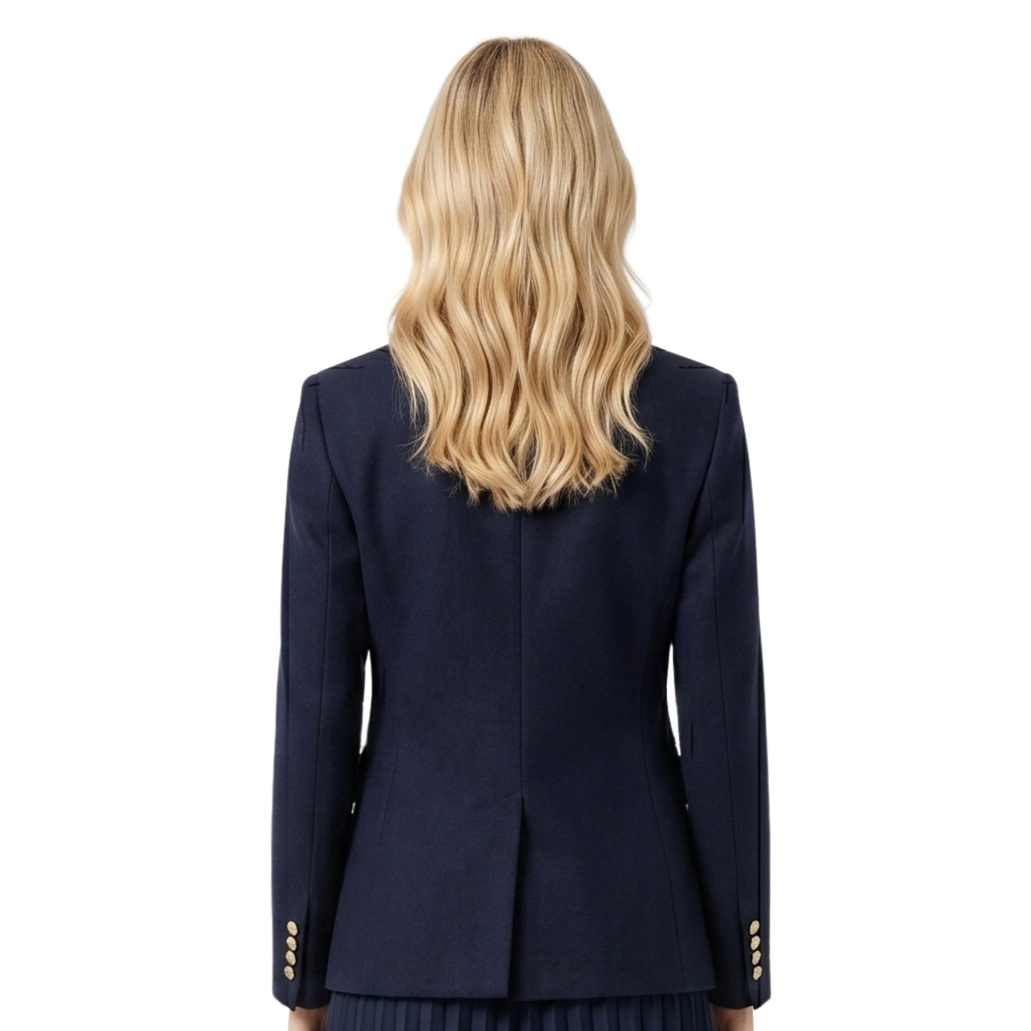 NYC 2026 Gwyneth Paltrow Blue Peacoat