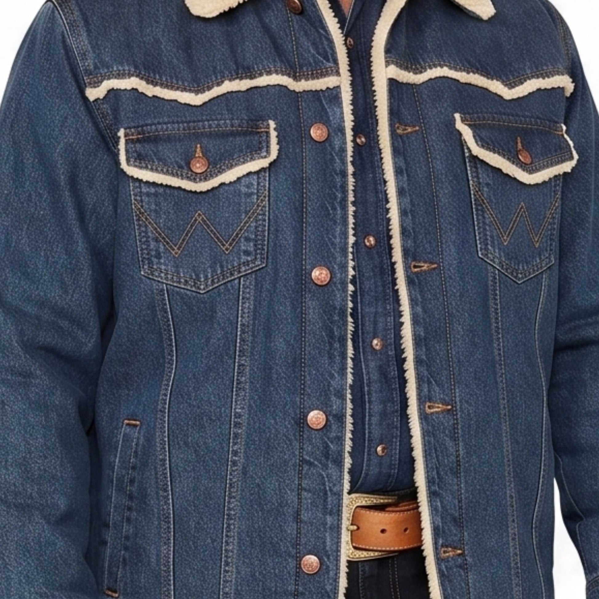 Marshals S01 Ellyn Jameson Blue Denim Jacket Order Today