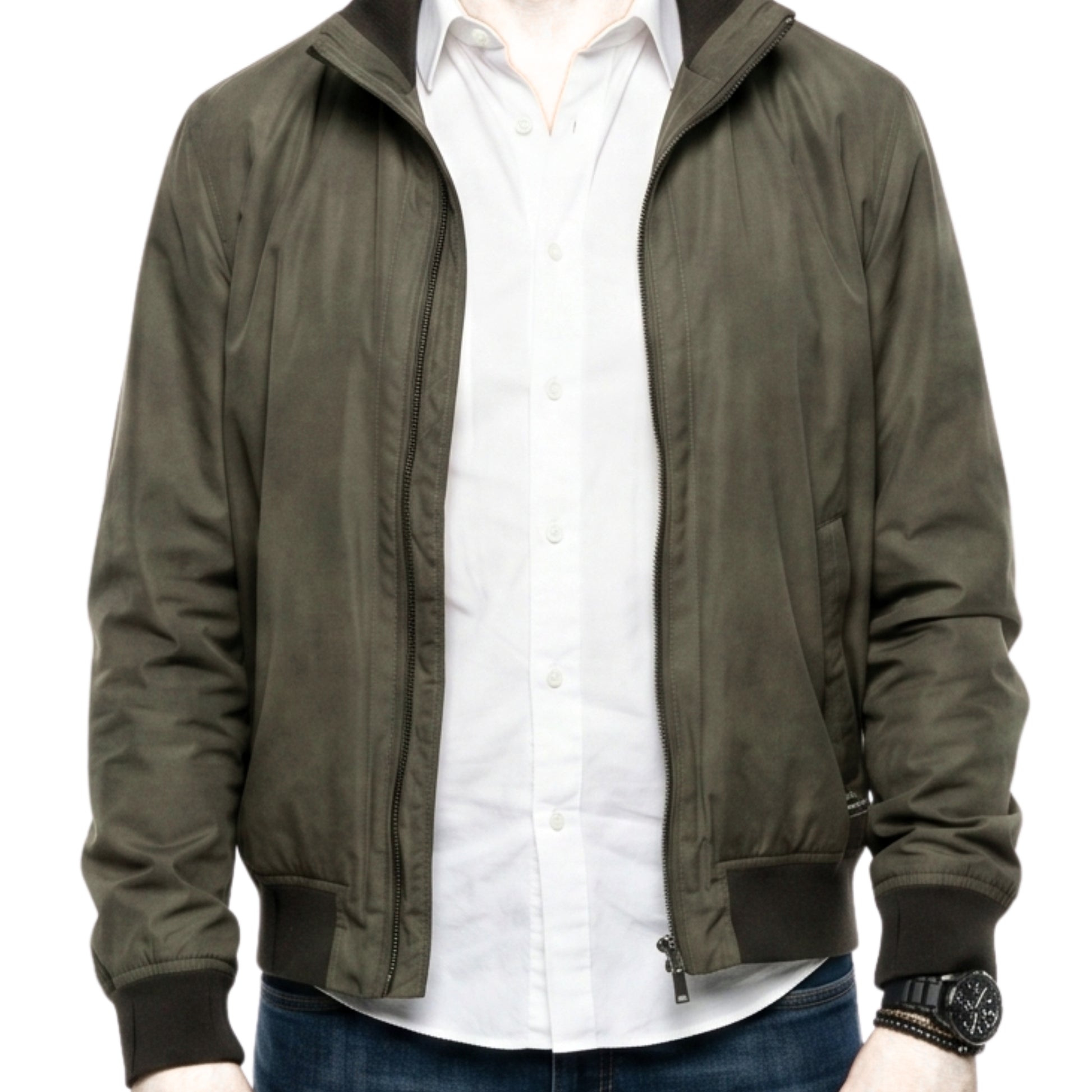 Mission Impossible 7 Simon Pegg Grey Bomber Jacket Order Today