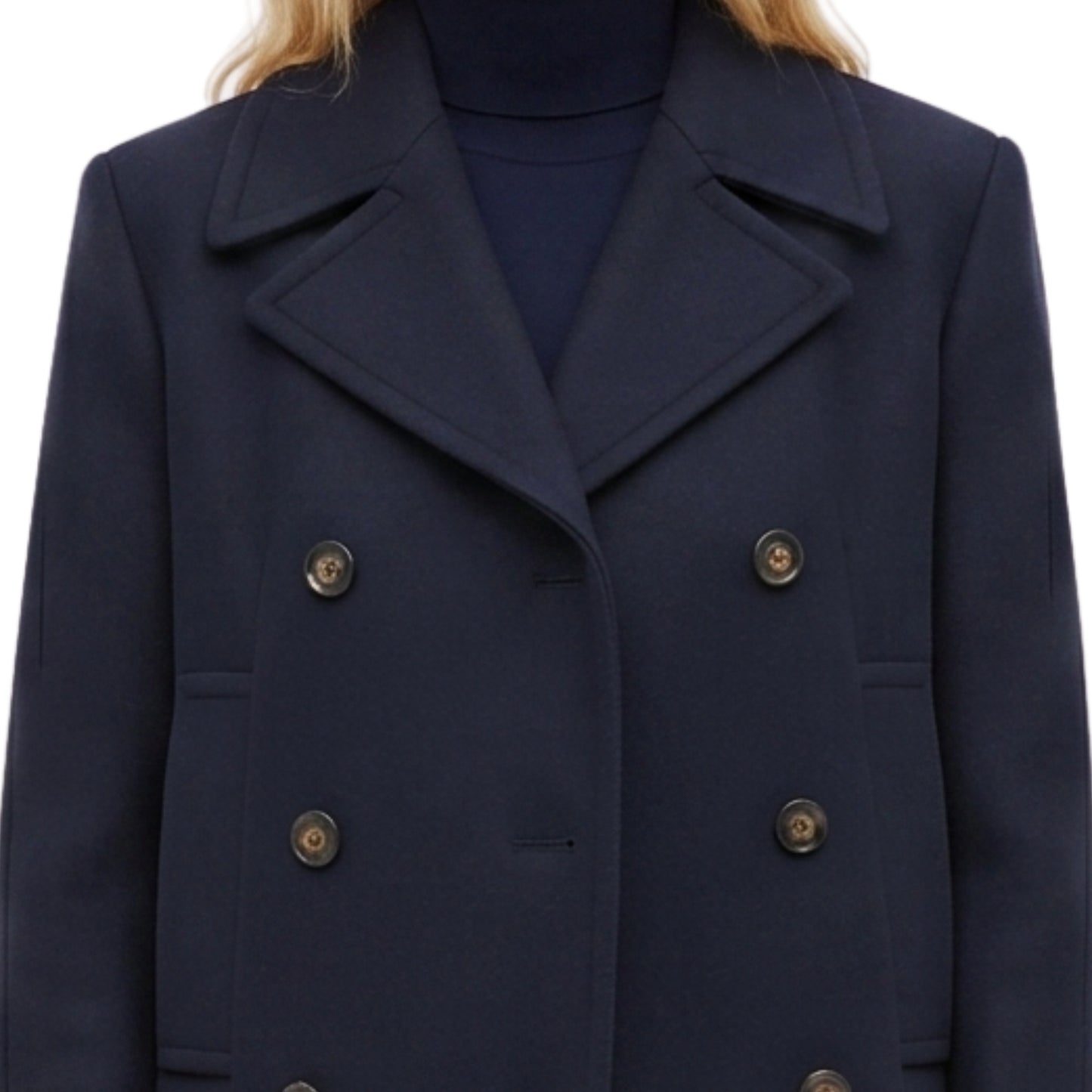 NYC 2026 Gwyneth Paltrow Blue Peacoat