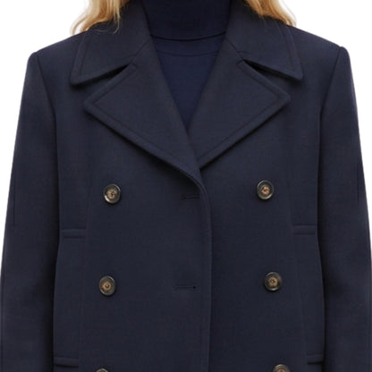 NYC 2026 Gwyneth Paltrow Blue Peacoat