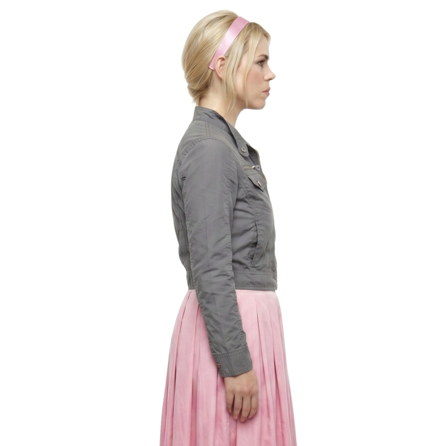 Doctor Who Season 2 Rose Tyler Grey Jacket