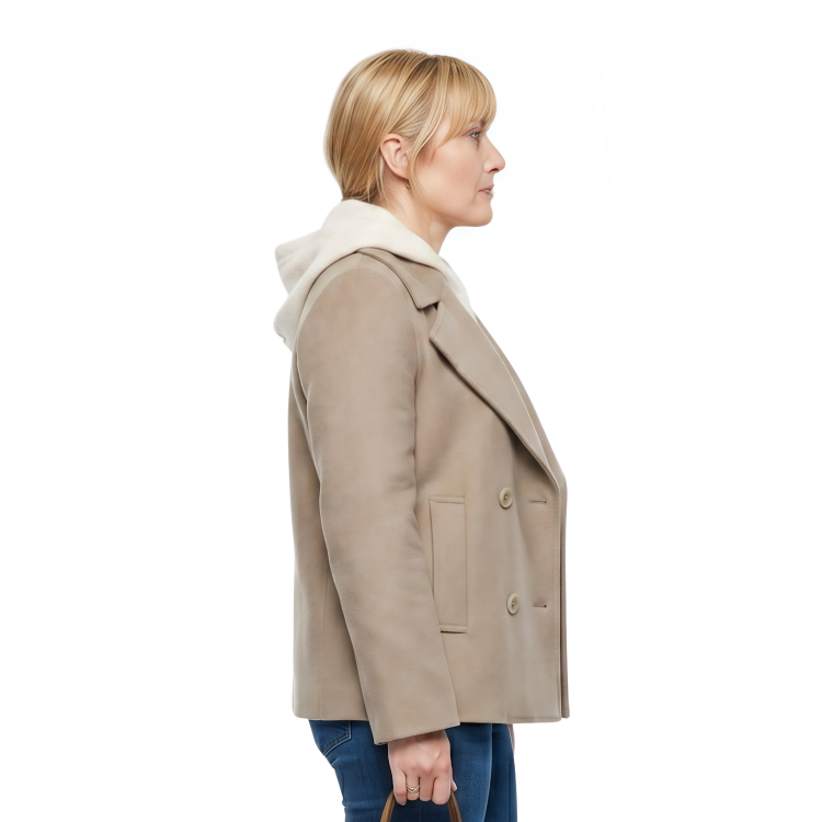 Kate Winslet Goodbye June Movie Beige Coat
