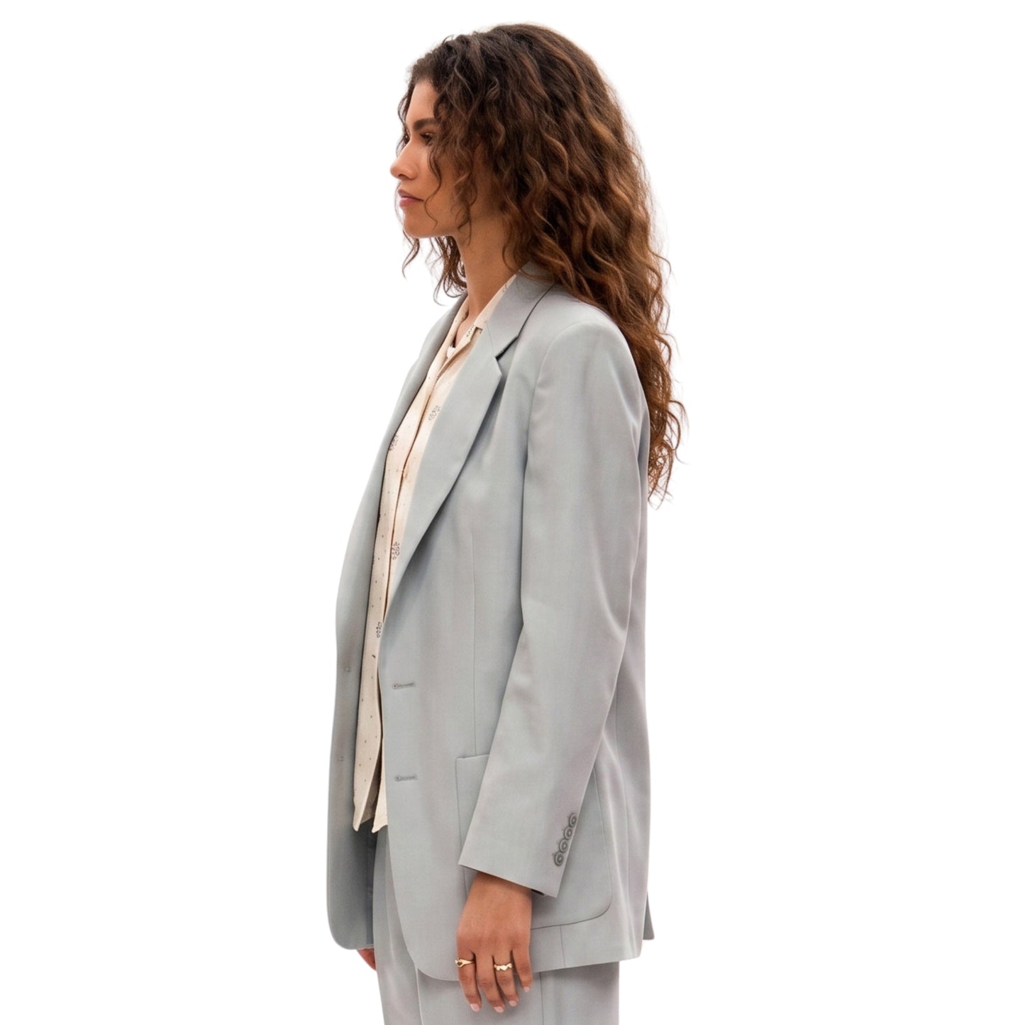 Euphoria S03 Zendaya Blue Blazer Order Now