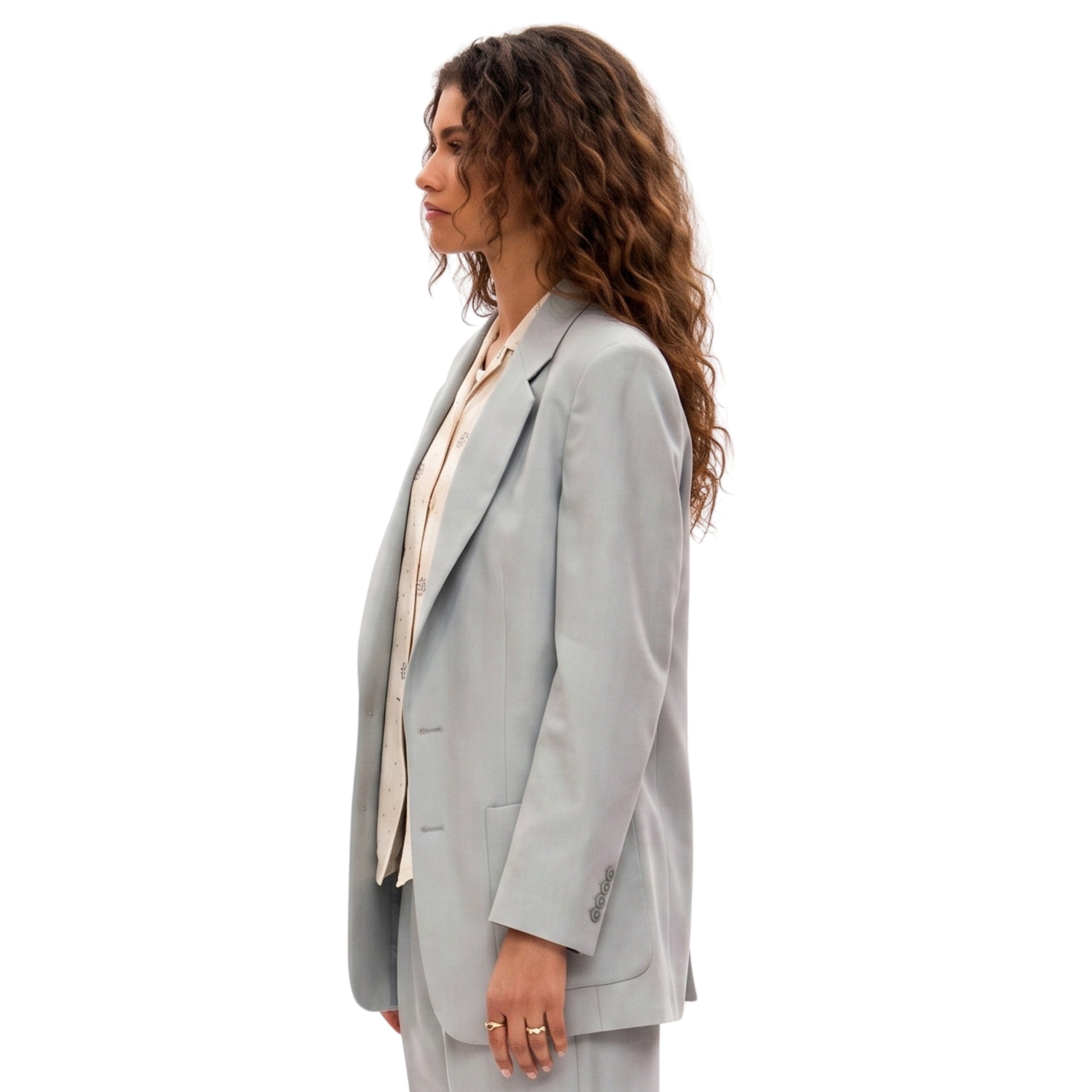 Euphoria S03 Zendaya Blue Blazer Order Now