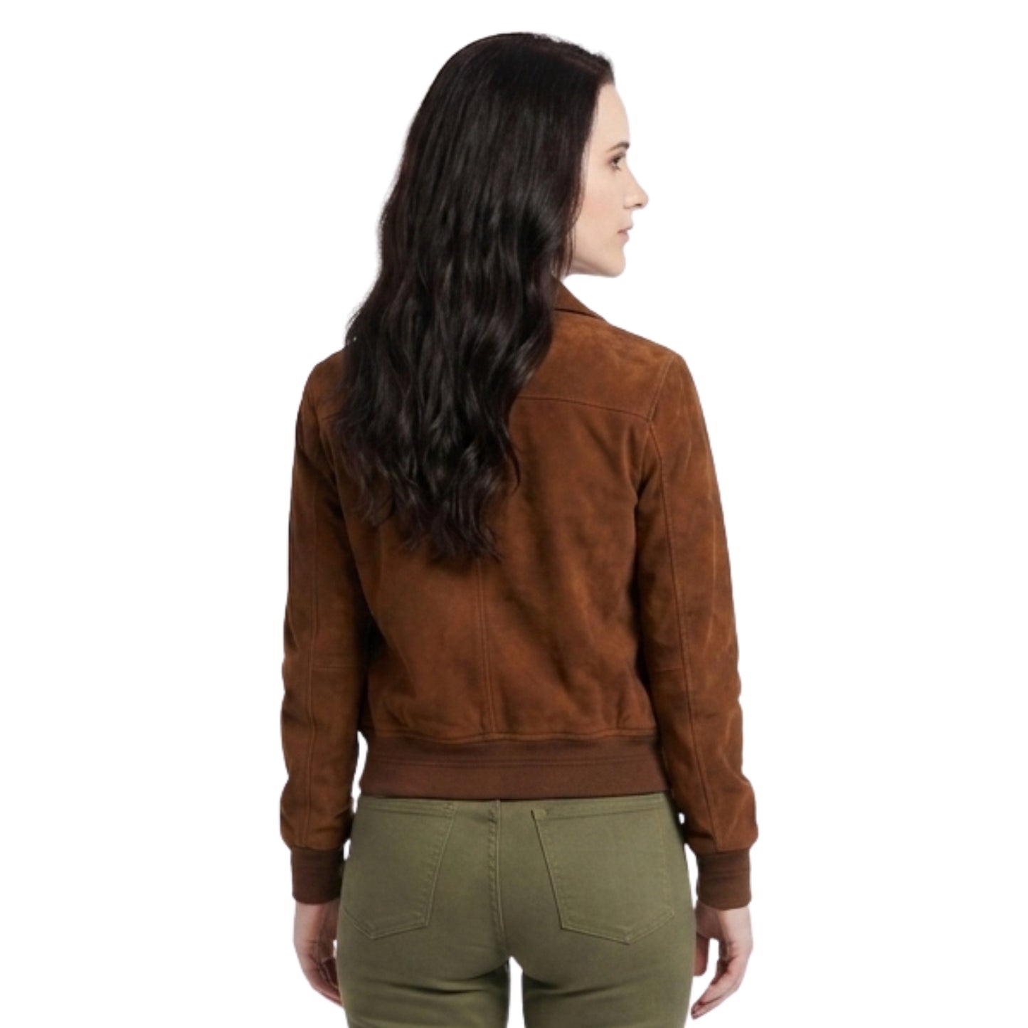 Lois Lane Superman and Lois Brown Leather Jacket