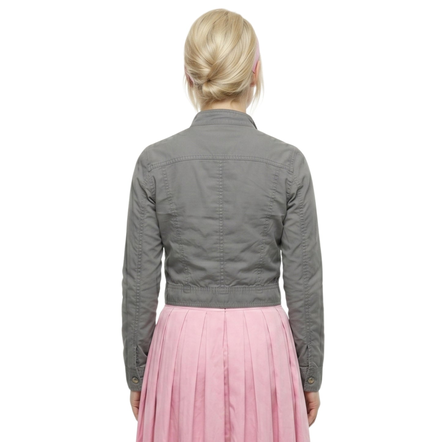 Doctor Who Season 2 Rose Tyler Grey Jacket