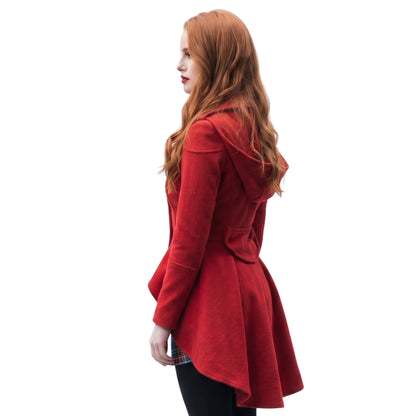 Riverdale Cheryl Blossom Red Hooded Jacket