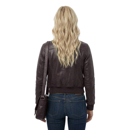 A.J. Cook Criminal Minds Black Leather Jacket
