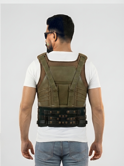 Dark Knight Rises Bane Vest - Military Green Tactical Jacket-Official Style Vest