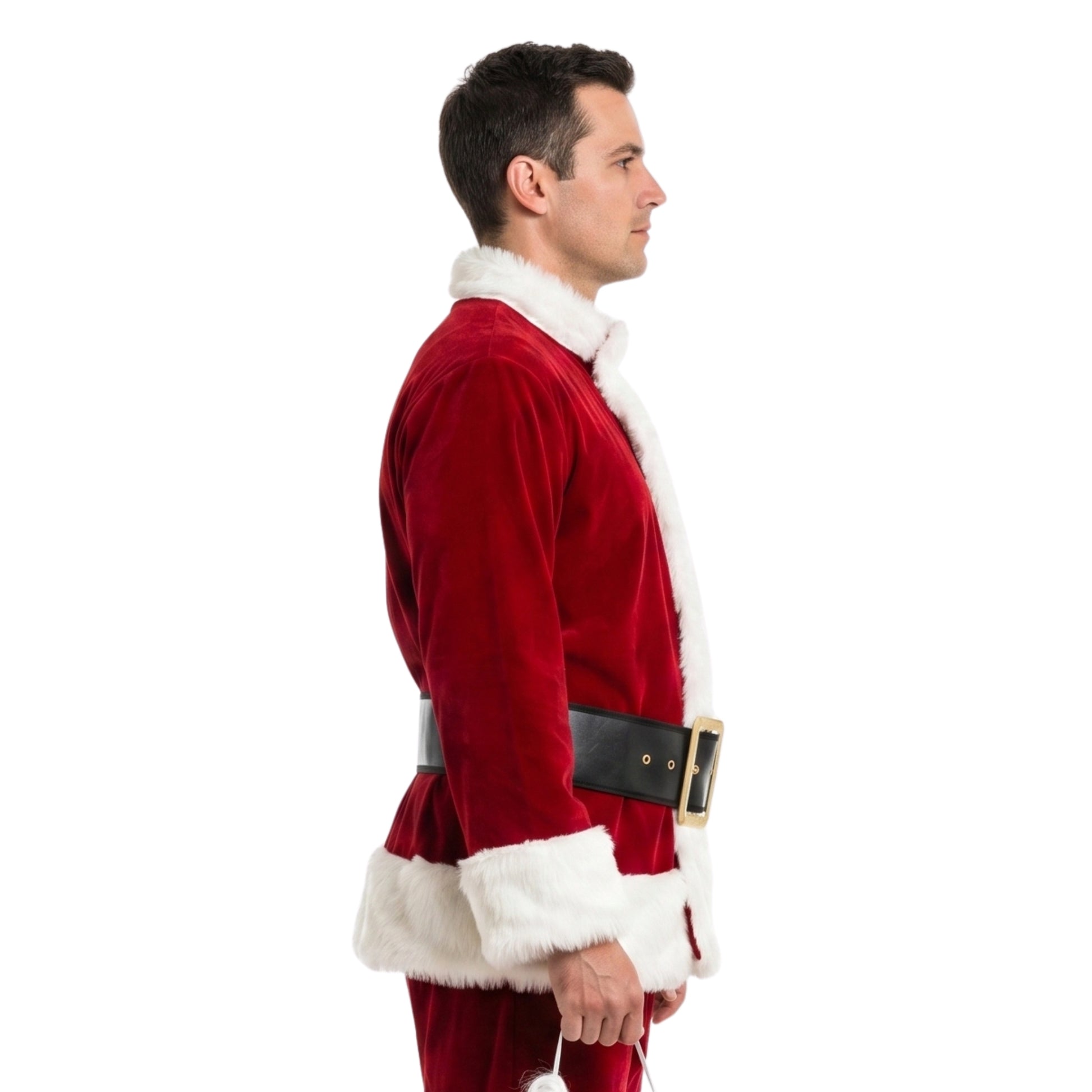 A Merry Scottish Christmas Scott Wolf Red Wool Coat