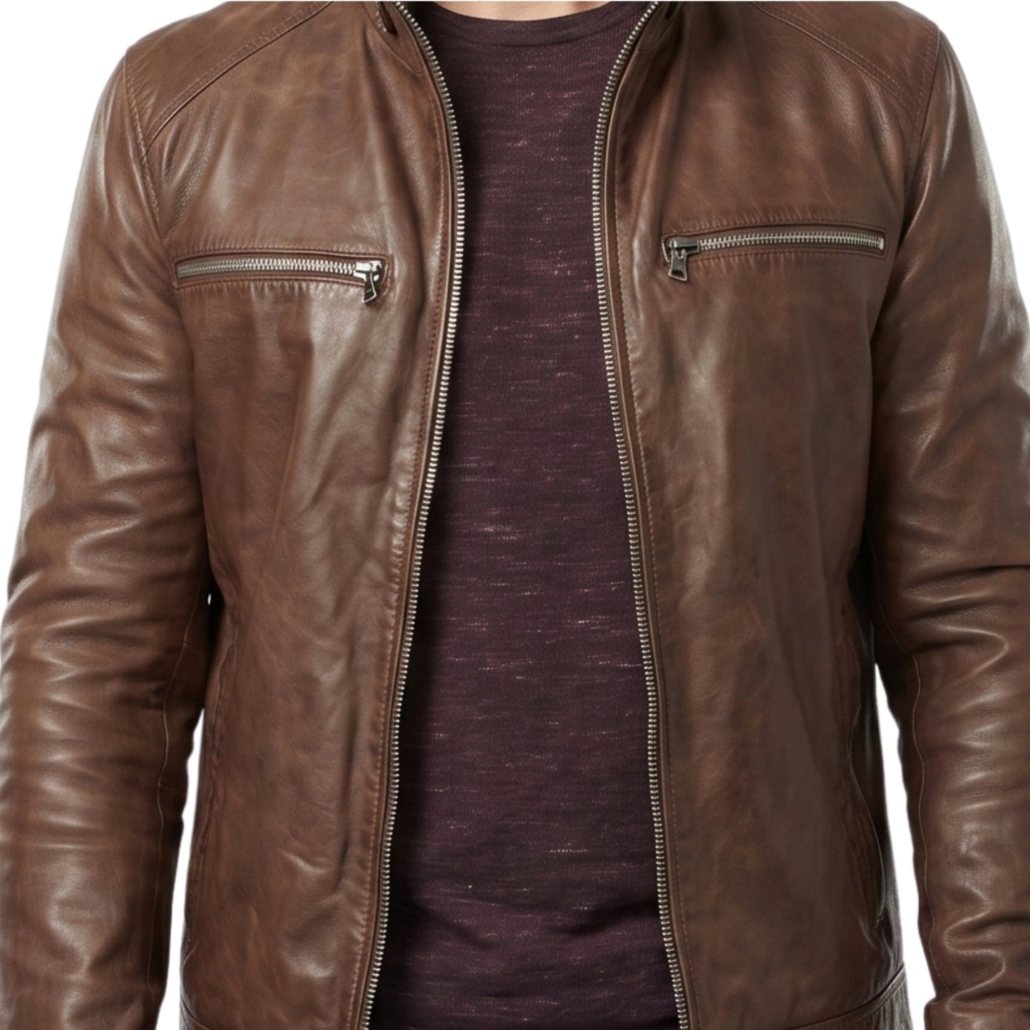 Agents of Shield Grant Ward Brown Leather Jacket Order Today
