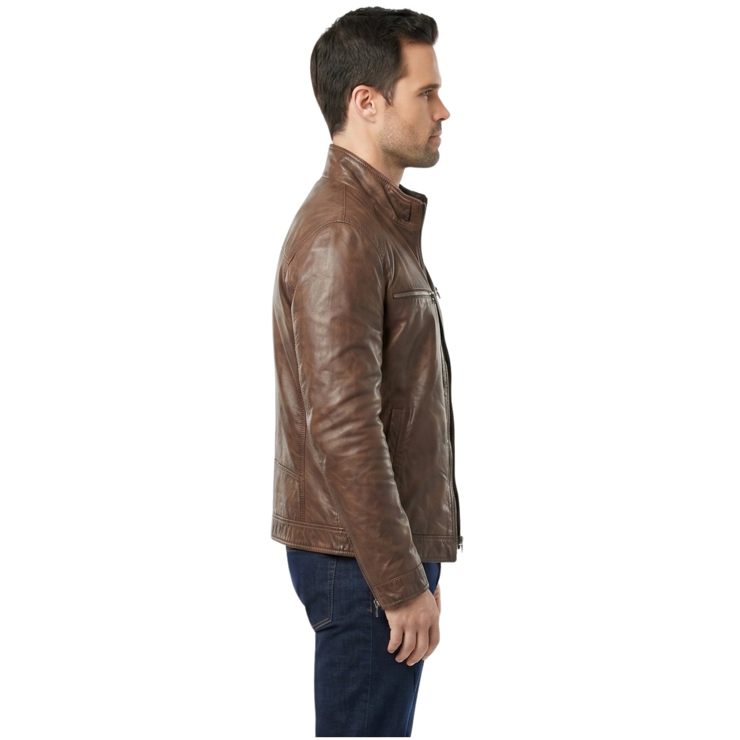 Agents of Shield Grant Ward Brown Leather Jacket Shop Now
