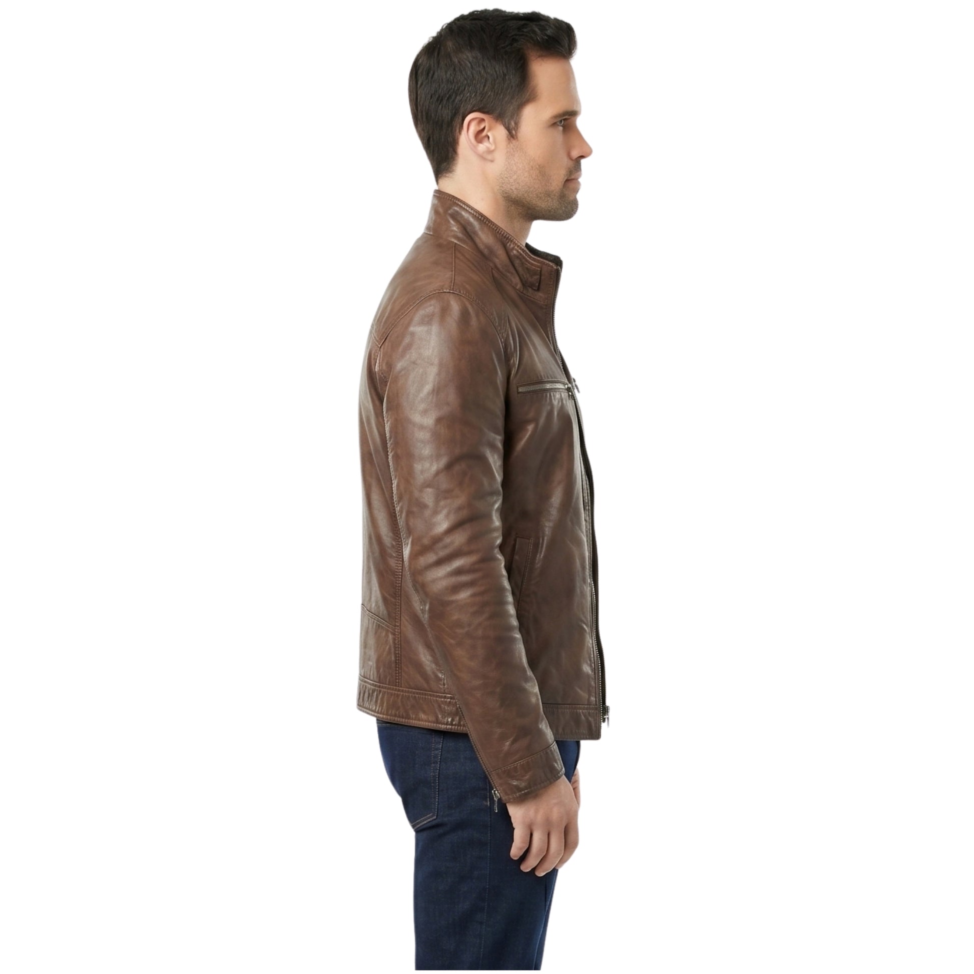 Agents of Shield Grant Ward Brown Leather Jacket Shop Now
