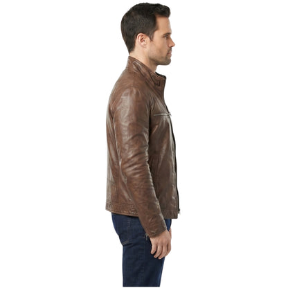 Agents of Shield Grant Ward Brown Leather Jacket Shop Now
