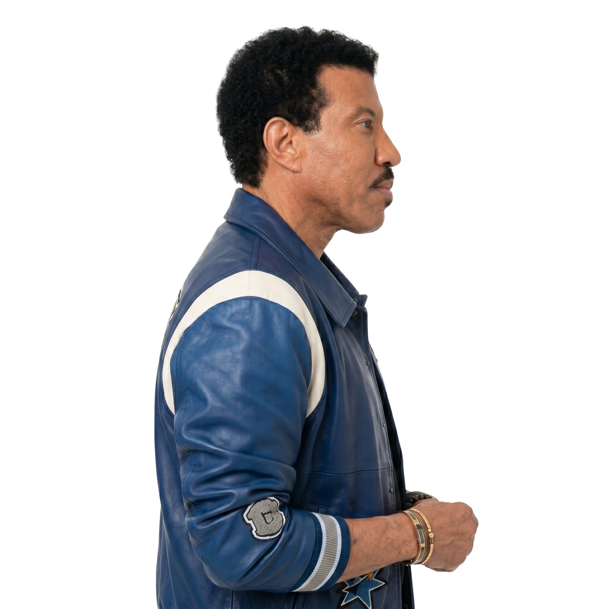 American Idol S24 Lionel Richie Blue Varsity Jacket