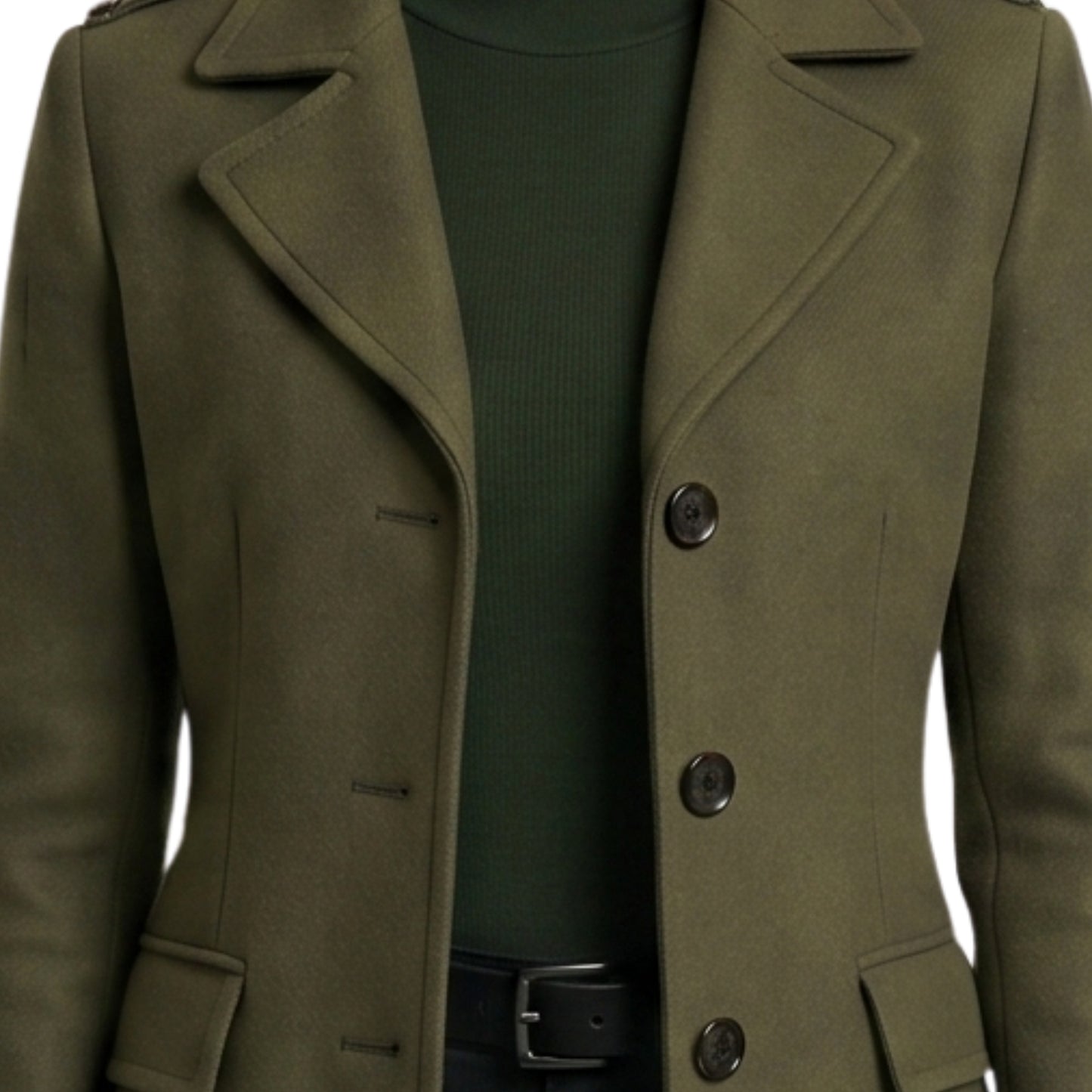 Ana de Armas Ballerina Movie 2025 Green Coat