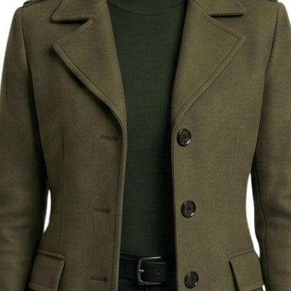 Ana de Armas Ballerina Movie 2025 Green Coat