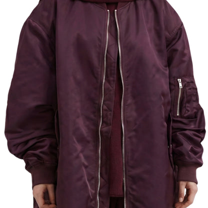 Anne Hathaway Inspired 2026 Bomber Coat for Women