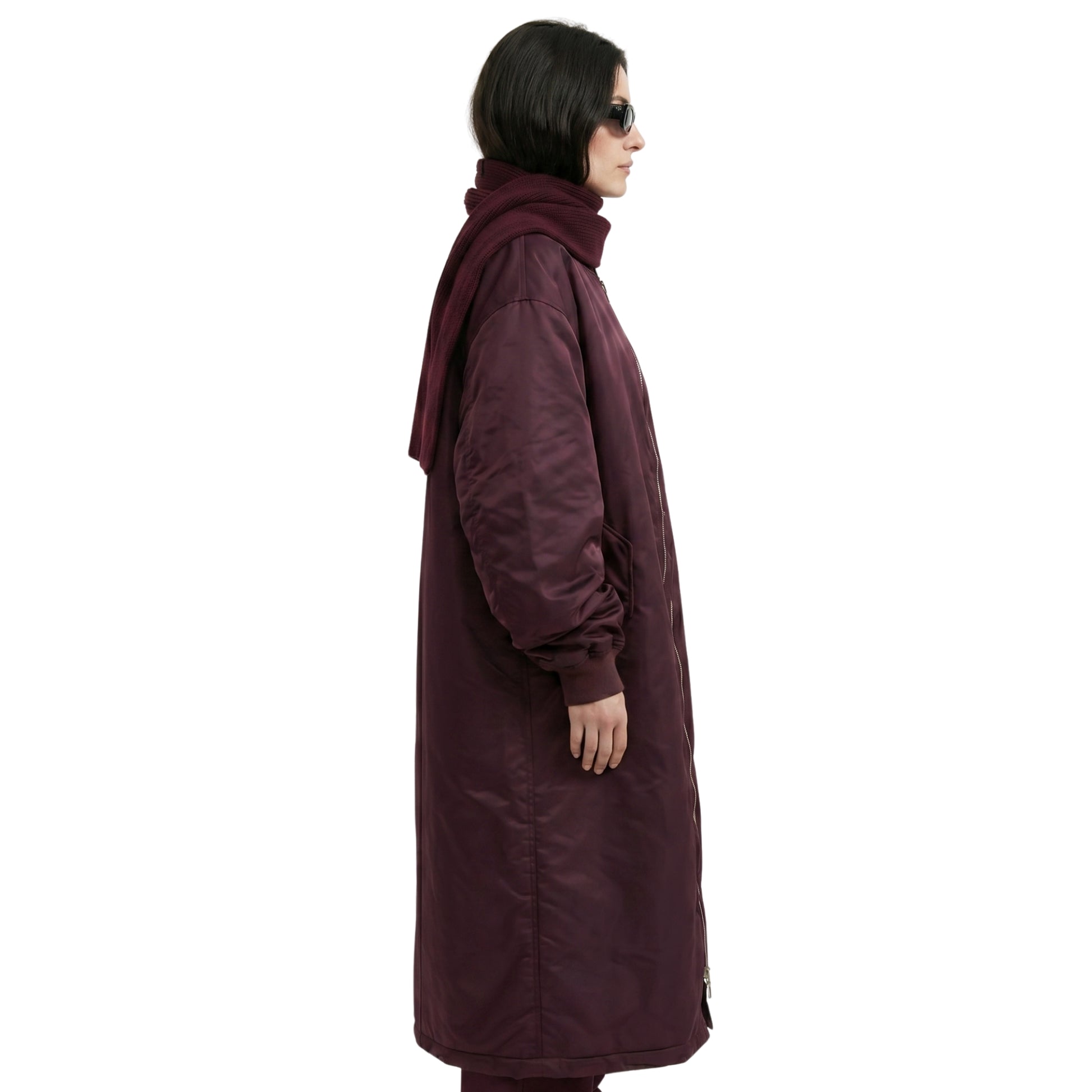 Anne Hathaway New York City 2026 Bomber Jacket Coat