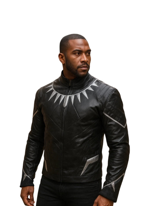 Avengers Infinity War Black Panther Leather Jacket