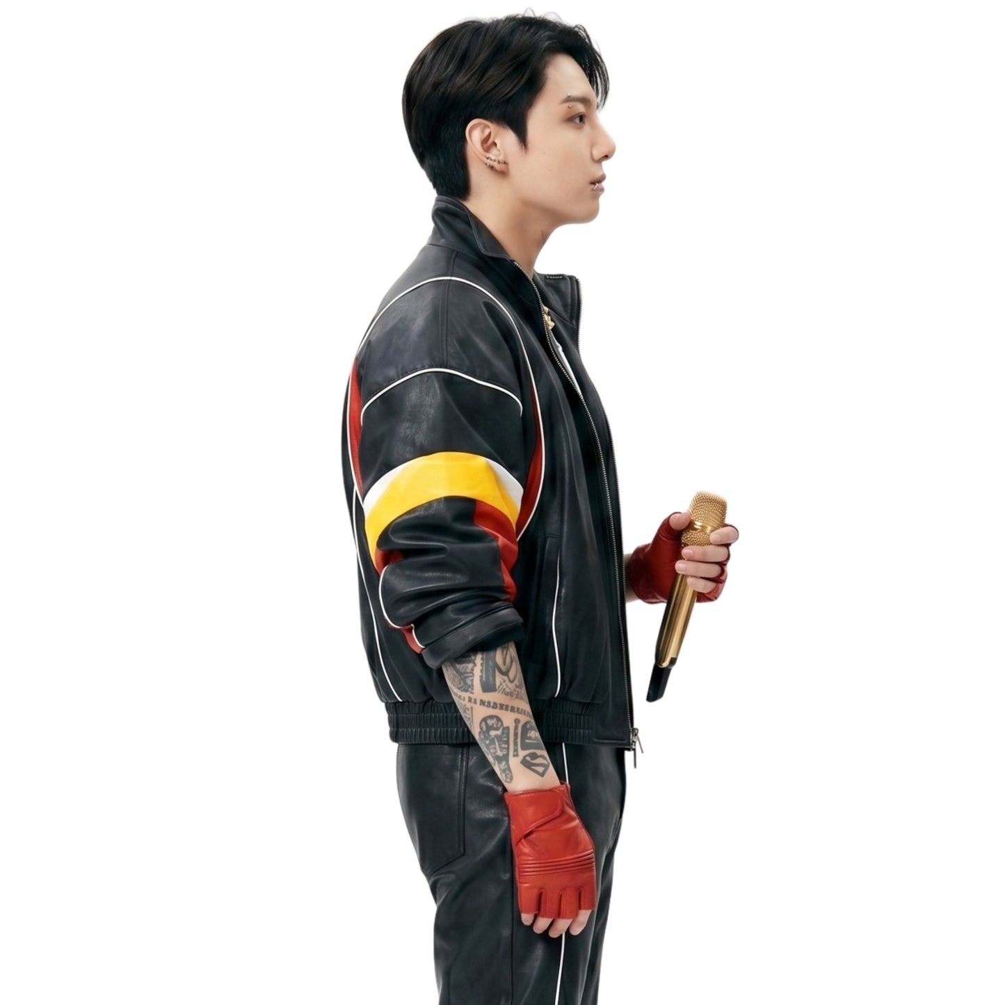 BTS World Tour Jungkook Nahmias Leather Jacket Buy Now 
