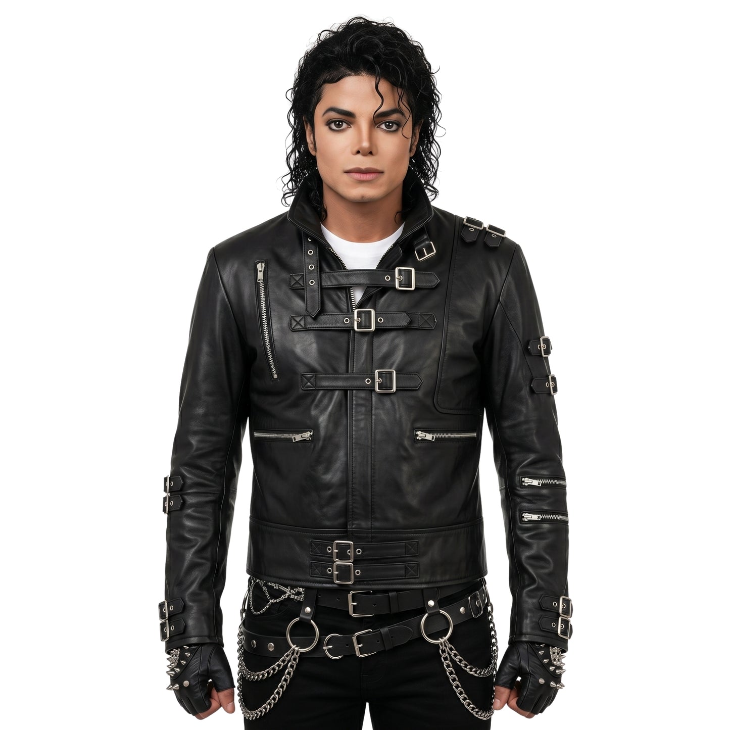 Bad Michael Jackson Black Leather Jacket