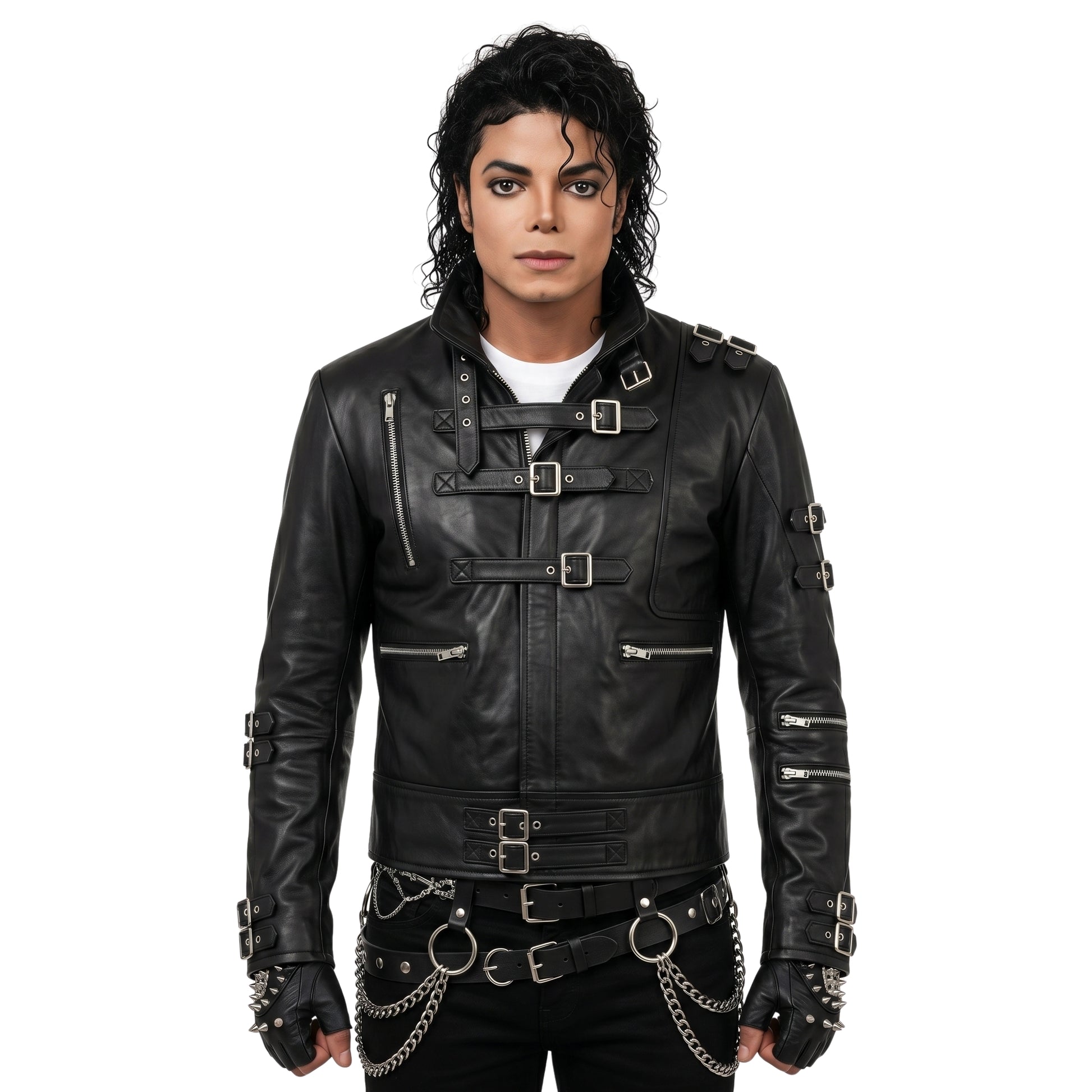 Bad Michael Jackson Black Leather Jacket