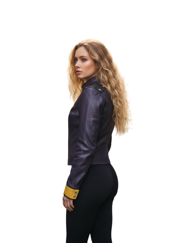 Barbara Gordon Batgirl Leather Jacket