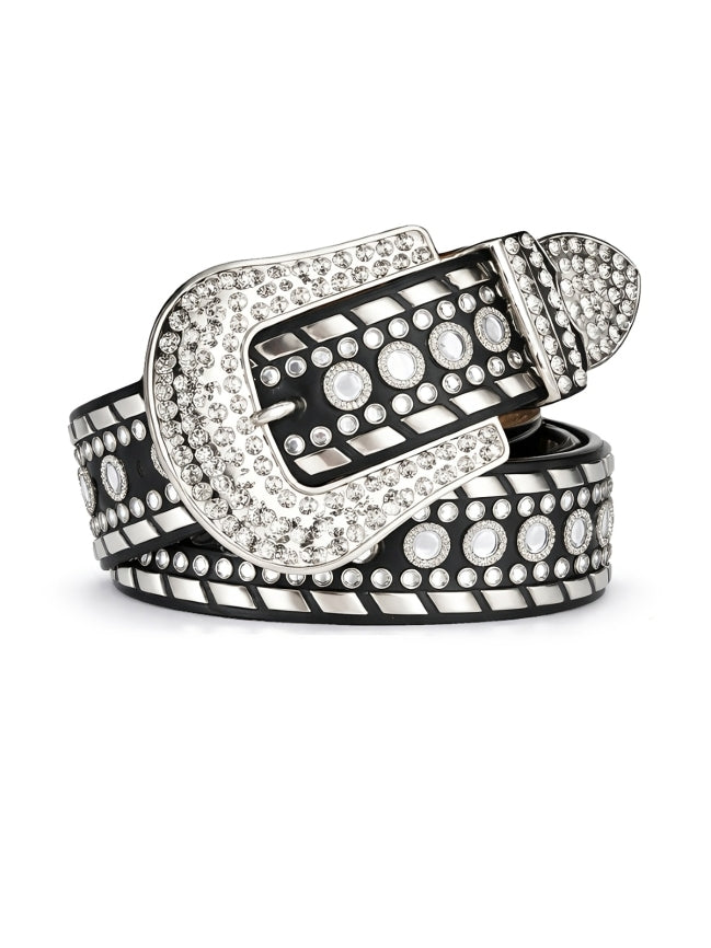 Bling Leather Belt