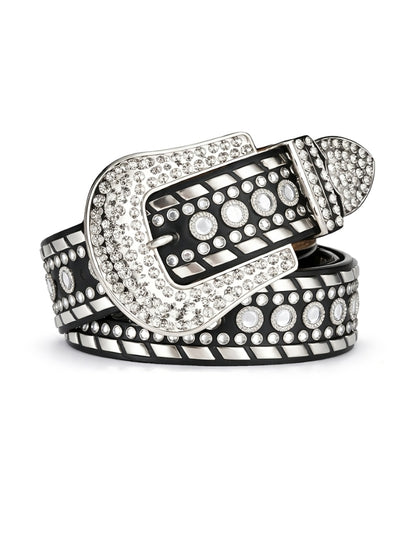 Bling Leather Belt