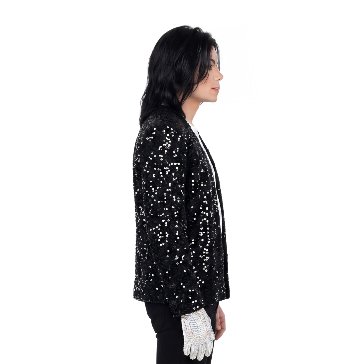 Buy Michael Jackson Black Sequin Jacket