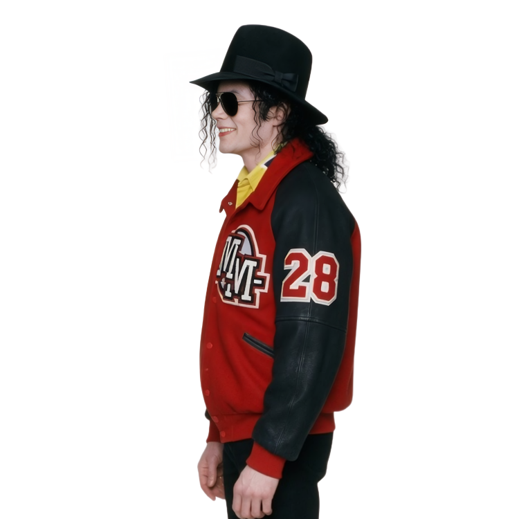 Buy Michael Jackson Mickey Mouse Varsity Jacket
