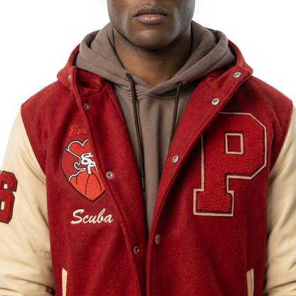 Buy Now Gabriel Davenport Thanksgiving Bomber Jacket Today