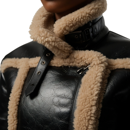 Buy Now Lena Waithe Master of None Shearling Leather Jacket 