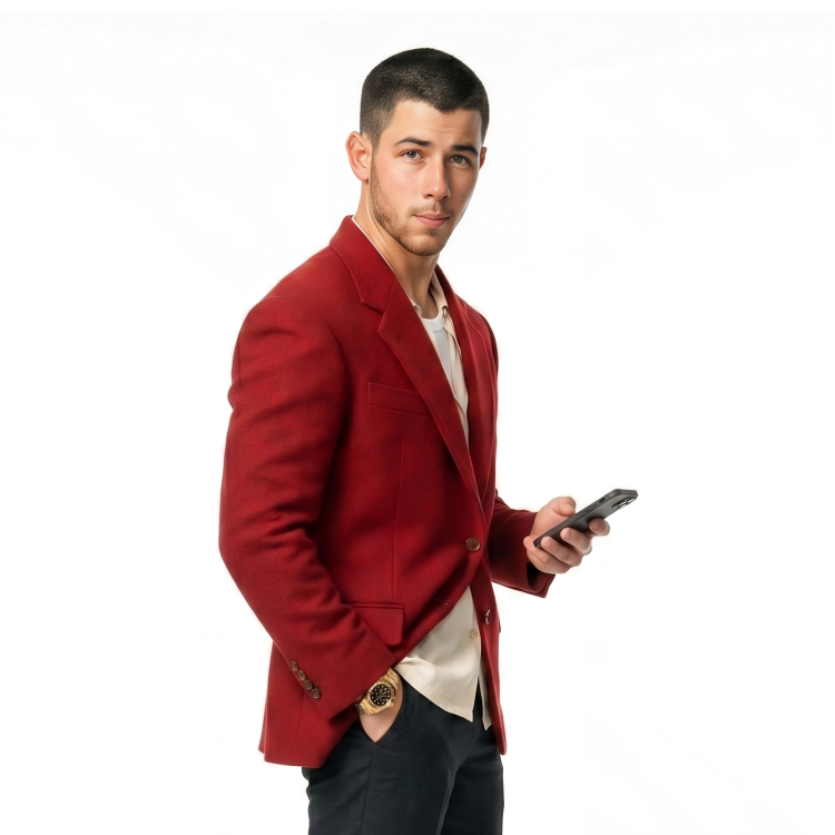 Buy The A Very Jonas Christmas Movie Nick Jonas Blazer
