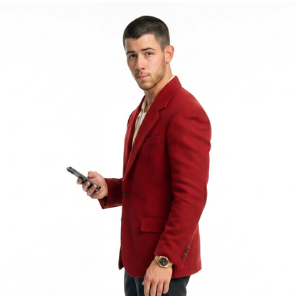 Buy The A Very Jonas Christmas Movie Nick Jonas Blazer Today
