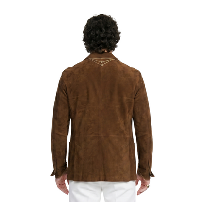 Buy The Aaron Taylor-Johnson 28 Years Later Suede Blazer Now