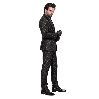 Buy The Birds of Prey Black Mask Velvet Suit Now