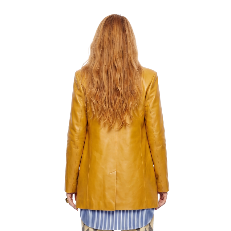 Buy The Blake Lively It Ends With Us Leather Blazer Now