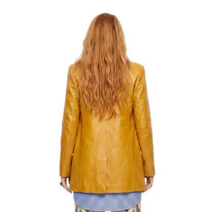 Buy The Blake Lively It Ends With Us Leather Blazer Now