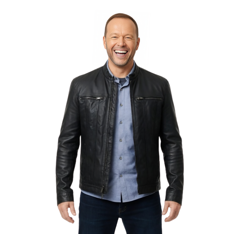 Buy The Danny Reagan Blue Bloods S013 Black Leather Jacket