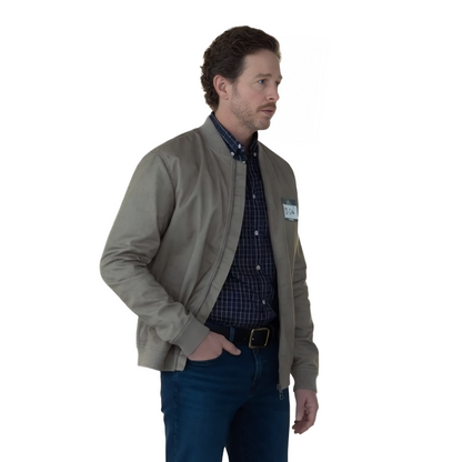 Buy The Manifest S04 Ben Stone Brown Cotton Bomber Jacket