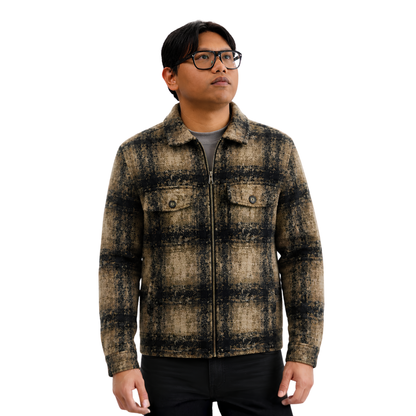 Buy The Ned Leeds Spider-Man BND Plaid Wool Blend Jacket