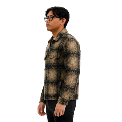 Buy The Ned Leeds Spider-Man BND Plaid Wool Blend Jacket Today